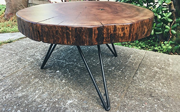 Деревянный стол - фото-идей современной мебели из массива дерева